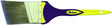 Hyde 80842 Paint Brush, 2-1/2 in W, Angular Brush, Polyester Bristle, Soft-Grip Handle