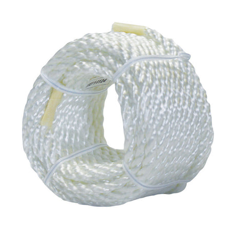 Ace 1/4 in. D X 50 ft. L White Twisted Nylon Rope