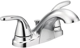 Moen Adler Series WS84403 Bathroom Faucet, 1.2 gpm, 2-Handle, 3-Faucet Hole, Metal, Chrome Plated, Lever Handle