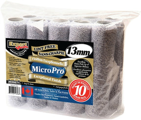 Bennett 10PK MP13MM Pile Roller, 13 mm Thick Nap, 240 mm L, Microfiber Cover