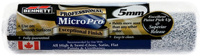 Bennett MP 5MM Lint-Free Roller Refill, 5 mm Thick Nap, 240 mm L, Microfiber Cloth Cover