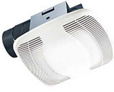 Air King BFQ140 Exhaust Fan, 9-1/8 in L, 8-1/2 in W, 0.8 A, 120 V, 1-Speed, 120 cfm Air, ABS/Polycarbonate