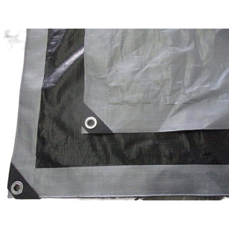 Ace 8 ft. W X 10 ft. L Heavy Duty Polyethylene Tarp Black/Silver