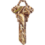 HILLMAN RealTree Brown House/Office Universal Key Blank SC1 Single, Pack of 6