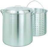 Bayou Classic 1000 Stock Pot, 100 qt Capacity, Aluminum