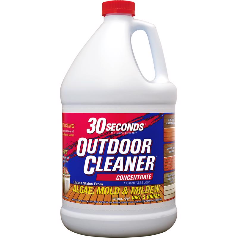 30 SECONDS Outdoor Cleaner Concentrate 1 gal, Pack of 4