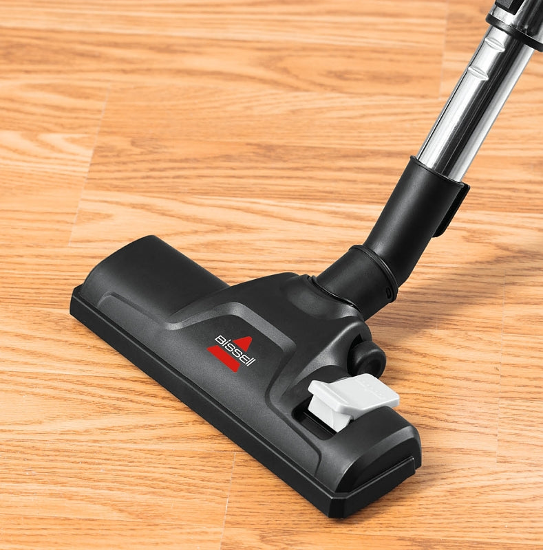 Bissell Zing 2156A Bagless Canister Vacuum, 2 L Vacuum, 3-Stage Filter, 16 ft L Cord, Black/Citrus Lime