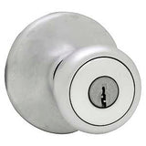 Kwikset 400M26DCPRFLK6 Series Entry Knob, Satin Chrome