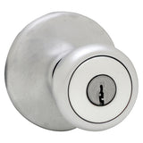 Kwikset 400M26DCPRFLK6 Series Entry Knob, Satin Chrome