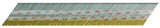 Senco DA19EPBN Series Finish Nail, Glue Collation, 1-3/4 in L, 15 ga, Steel, Bright Basic, Brad Head, Smooth Shank