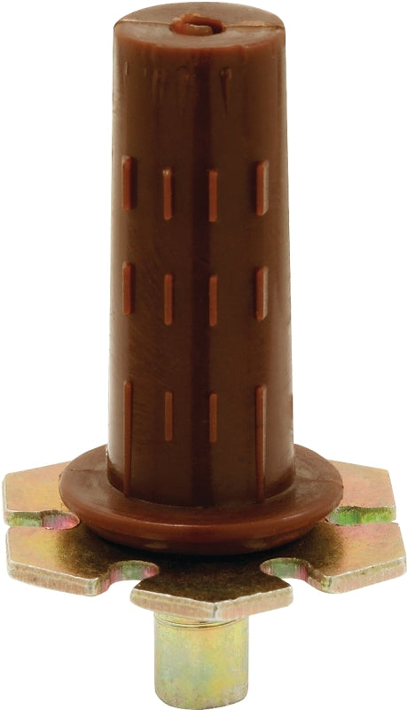 Prime-Line N 6707 Door Pivot, 7/16 in Dia Base, 1-5/16 in H Base, Nylon/Steel, 2/PK