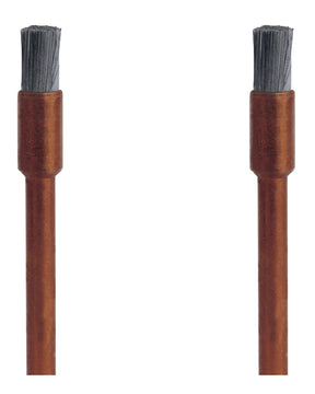 Dremel 532-02 Brush, 1/8 in Dia, 1/8 in Arbor/Shank, Straight Bristle, Stainless Steel Bristle