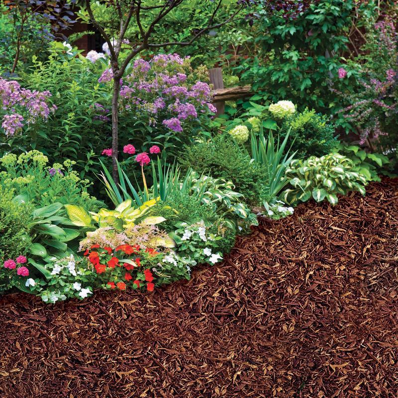 Ground Smart Red Shredded Rubber Mulch 0.8 cu ft