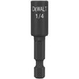 DeWALT DW2227IR Magnetic Nut Driver, 7/16 in Drive, 1-7/8 in L, Hex Shank