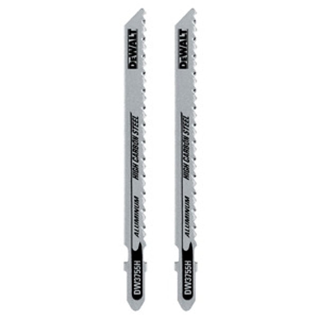 DeWALT DW3755H2 Jig Saw Blade, 1/4 in W, 4 in L, 8 TPI