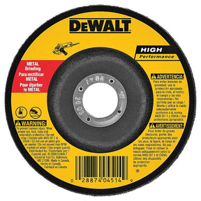DeWALT DW4619 Grinding Wheel, 5 in Dia, 7/8 in Arbor