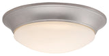 Boston Harbor CL502-AC Flush-Mount Ceiling Fixture, 120 V, 25 W, 1-Lamp, LED Lamp, 1400 Lumens, 3000 K Color Temp