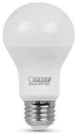 Feit Electric A800/827/10KLED LED Lamp, General Purpose, A19 Lamp, 60 W Equivalent, E26 Lamp Base, Soft White Light
