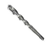 Bosch Bulldog HCFC2081 Hammer Drill Bit, 1/2 in Dia, 6 in OAL, Variable Flute, 2-Flute, 25/64 in Dia Shank