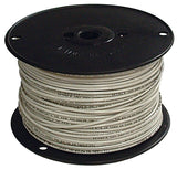 Romex 12WHT-SOLX500 Series Building Wire, White Sheath, 12 AWG Wire, 1-Conductor, 500 ft L, Copper Conductor, Solid