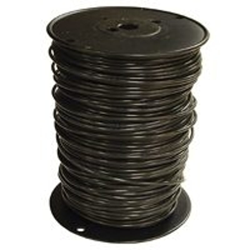Southwire 10BK-SOLX500 Building Wire, 10 AWG Wire, 1-Conductor, 500 ft L, Copper Conductor, Thermoplastic Insulation