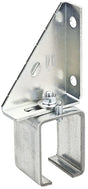 National Hardware N104-695 Box Rail Splice Bracket, 3-1/4 in W x 2 in D x 7-1/8 in H Dimensions, Steel, Galvanized, Pack of 2