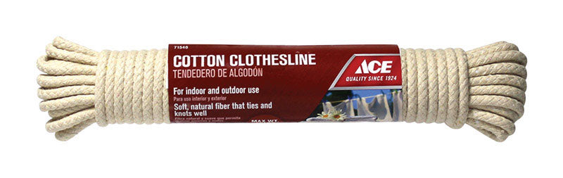 Ace 50 ft. Cotton Clothesline, Pack of 6