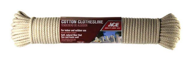 Ace 100 ft. Cotton Clothesline, Pack of 6