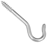 National Hardware V2040 Series N120-626 Ceiling Hook, 25 lb Working Load, #10, Steel, Zinc