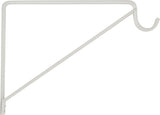 National Hardware N224-501 Shelf and Rod Bracket, 125 lb, 12.74 in L, 0.84 in H, Steel