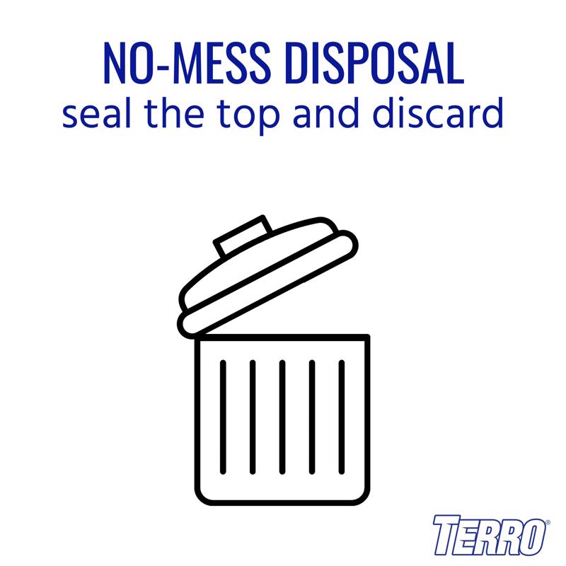 TERRO Fly Magnet Disposable Fly Trap 1 pk, Pack of 12