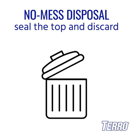 TERRO Fly Magnet Disposable Fly Trap 1 pk, Pack of 12