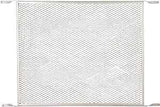 M-D 33340 Door Grill, 20.38 in W, 34-1/4 in H, Aluminum, Mill