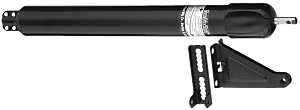 National Hardware V1345 Series N279-786 Door Closer, Black, Steel, Powder-Coated, 90 deg Opening