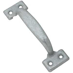 National Hardware N116-863 Door Pull, 1-1/2 in W, 1-3/8 in D, 5-3/4 in H, Steel, Galvanized