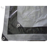 Ace 16 ft. W X 20 ft. L Heavy Duty Polyethylene Tarp Black/Silver