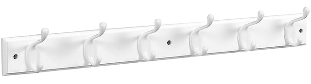 National Hardware B8170 Series S827-071 Hook Rail, 4 -Hook, Wood