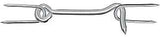 National Hardware V2102 Series N122-200 Gate Hook, 5 in L Dimensions, Steel, Zinc, 1/PK