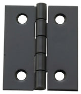 National Hardware N211-020 Decorative Broad Hinge, 1-1/2 in H Door Leaf, 1/32 in Thick Door Leaf, 1-1/2 in H Frame Leaf