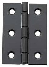 National Hardware N211-021 Decorative Broad Hinge, 2 in H Door Leaf, 3/64 in Thick Door Leaf, 2 in H Frame Leaf, Steel