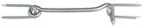 National Hardware V2102 Series N122-168 Gate Hook, 4 in L Dimensions, Steel, Zinc, 1/PK