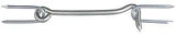 National Hardware V2102 Series N122-242 Gate Hook, 6 in L Dimensions, Steel, Zinc, 1/PK