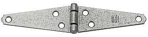 National Hardware N128-355 Strap Hinge, 4 in, 8 in, Steel, 33 lb