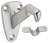 National Hardware N830-119 Heavy-Duty Handrail Bracket, 250 lb, Zinc, Satin Chrome