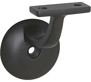National Hardware N332-833 1-Piece Handrail Bracket, 250 lb, Zinc, Oil-Rubbed Bronze