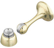 National Hardware N328-161 Door Stop, 1-3/4 in L, 4-3/4 in W, 3 in Projection, Die-Cast Zinc/Steel, Brass