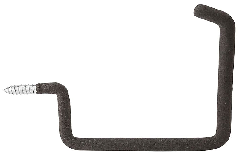 National Hardware 2121BC Series N112-022 Storage Screw Hook, 50 lb, Steel, Black