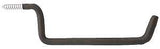 National Hardware 2122BC Series N112-024 Ladder Hook, 30 lb, Steel, Black