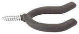 National Hardware 2123BC Series N112-026 Storage Screw Hook, 40 lb, Steel, Black