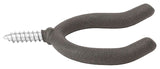 National Hardware 2123BC Series N112-026 Storage Screw Hook, 40 lb, Steel, Black